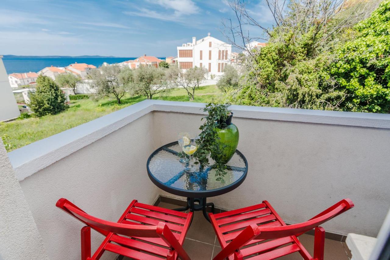 Luton Apartment Zadar Kozino Heating Pool & Jacuzzi Exteriör bild