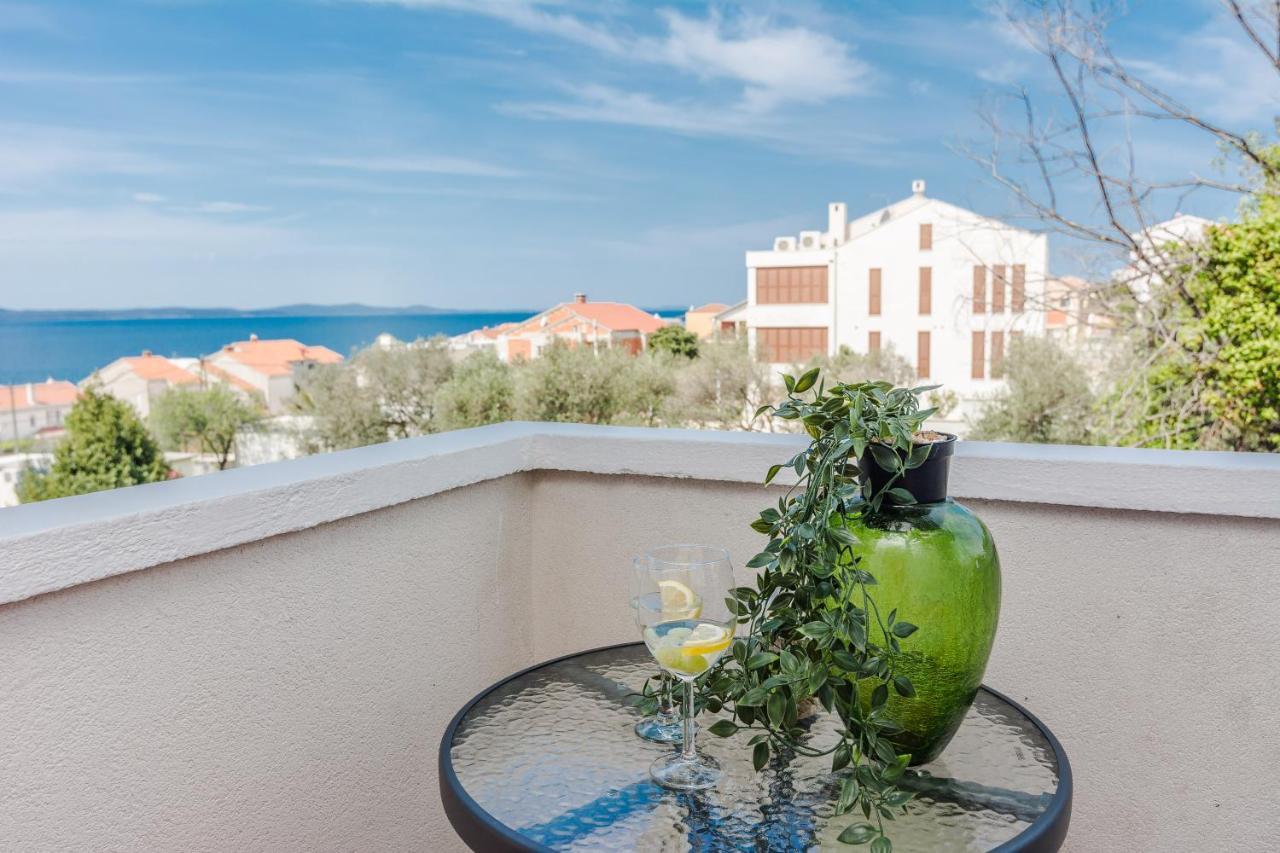 Luton Apartment Zadar Kozino Heating Pool & Jacuzzi Exteriör bild